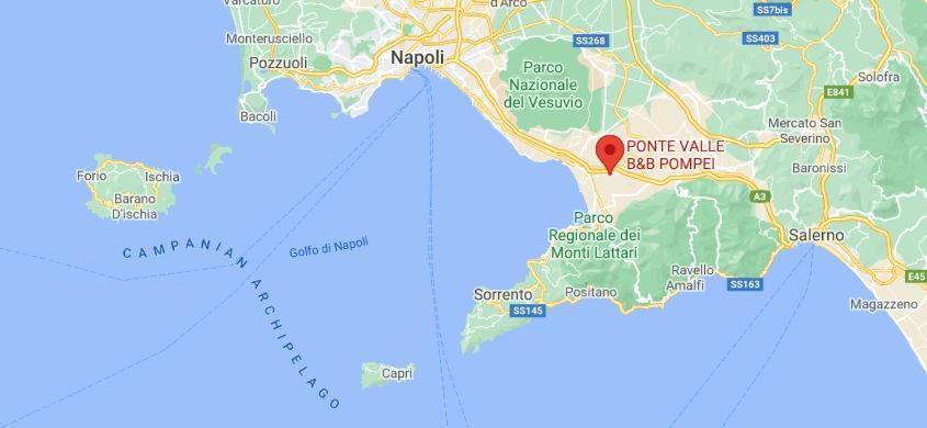 Ponte Valle B&B Pompei Скафати Екстериор снимка